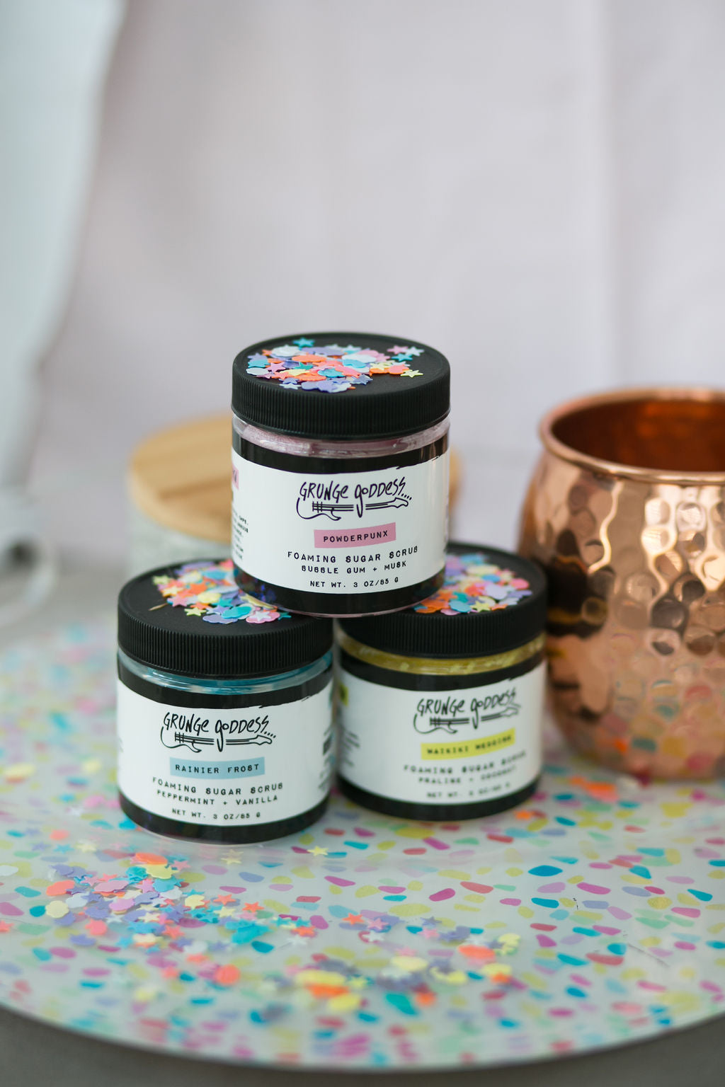 Foaming Sugar Scrubs