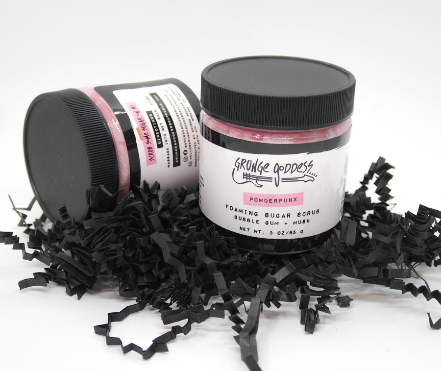 Foaming Sugar Scrubs