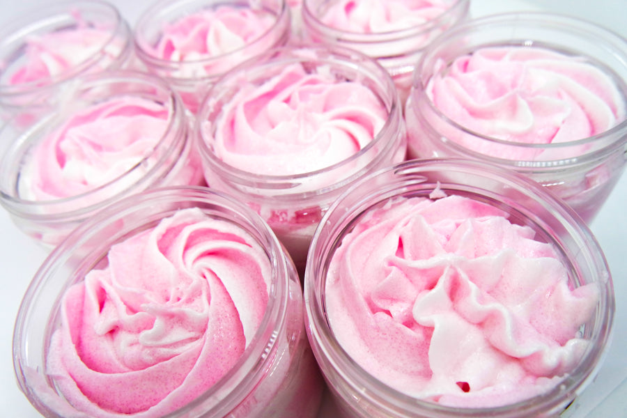 Foaming Sugar Scrubs