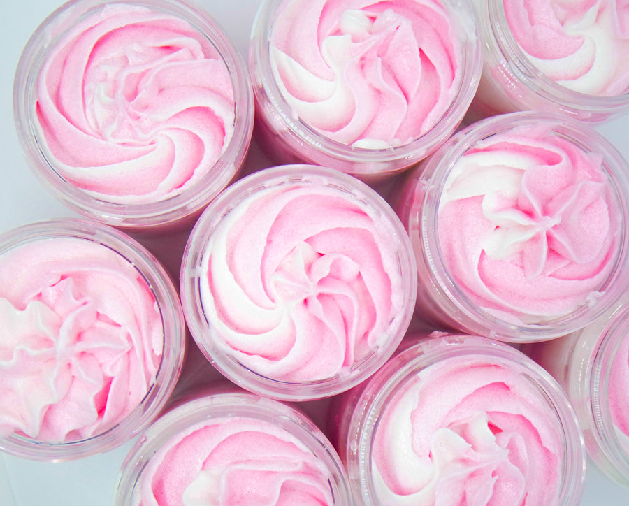 Foaming Sugar Scrubs