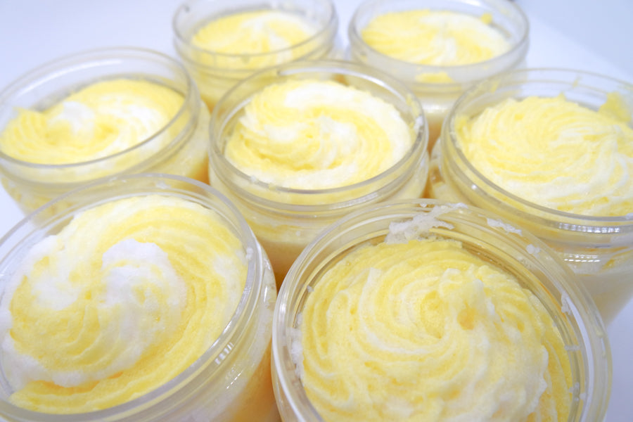 Foaming Sugar Scrubs