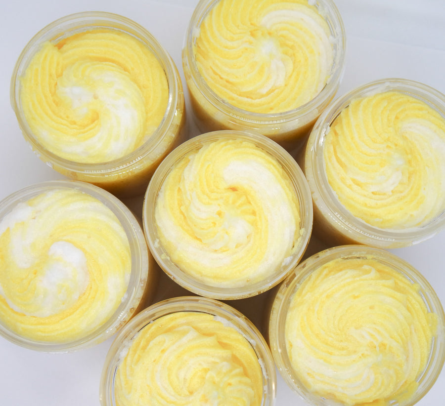 Foaming Sugar Scrubs