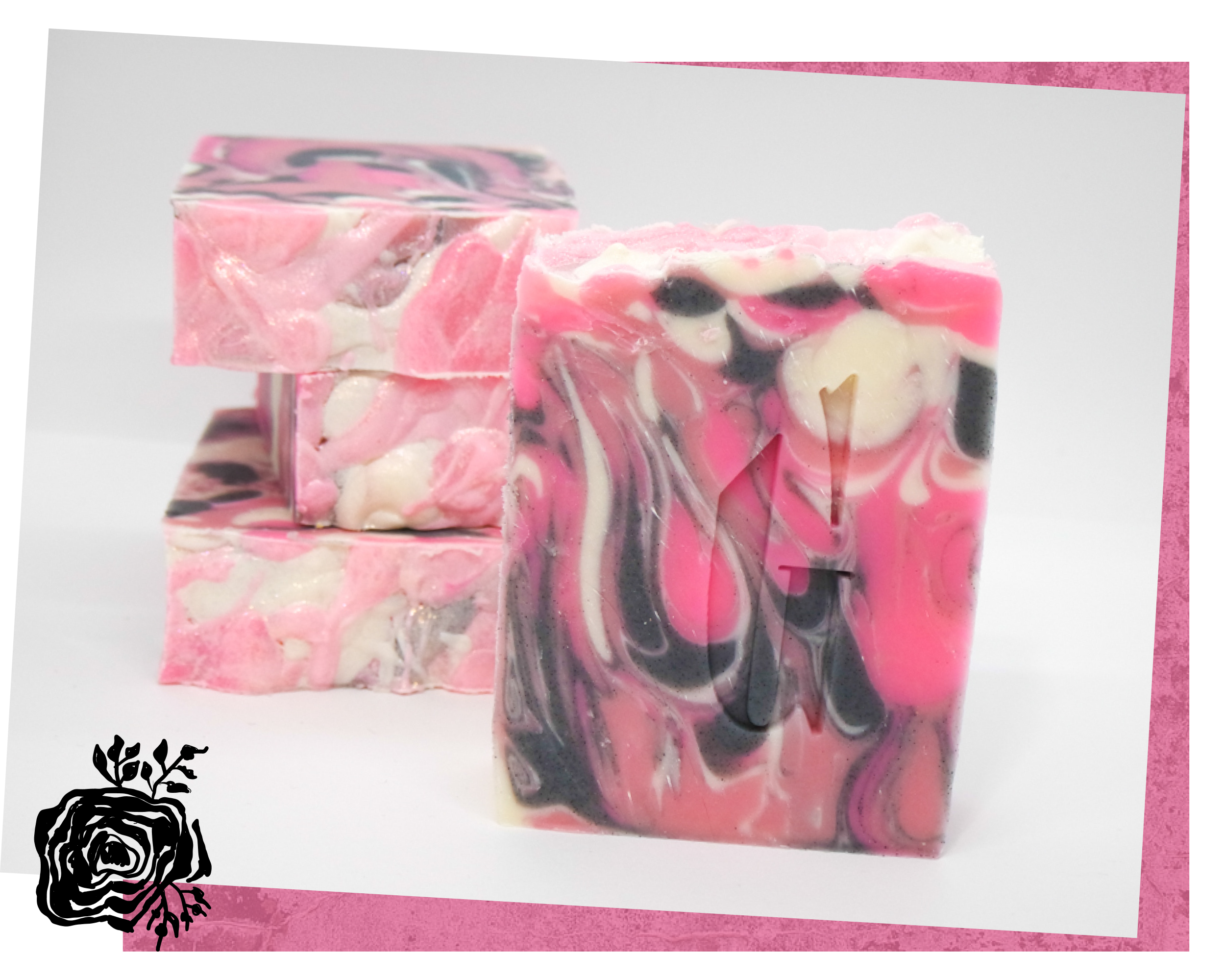 Rosewater Riot - Bar Soap With Activated Charcoal
