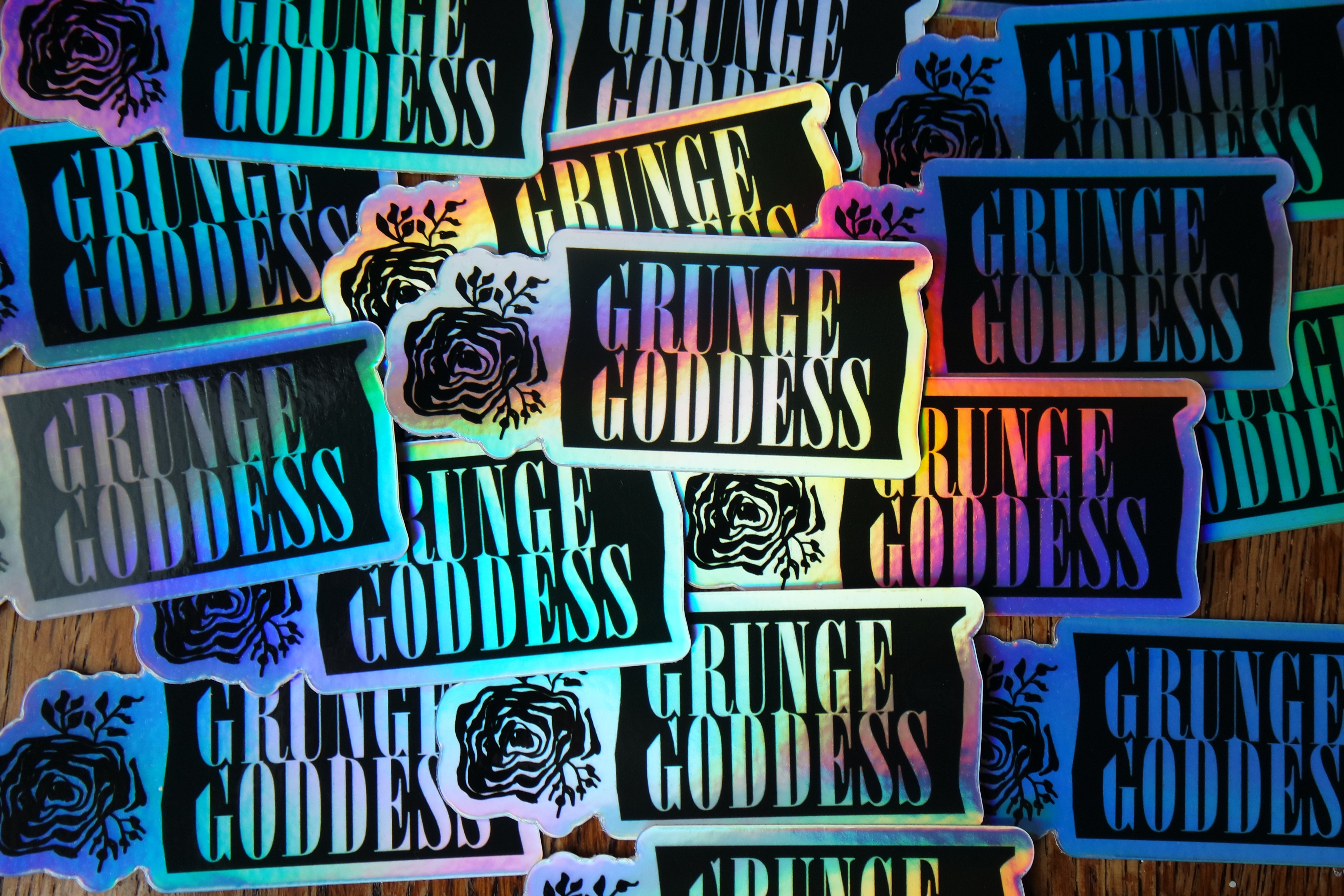 Holographic Logo Sticker
