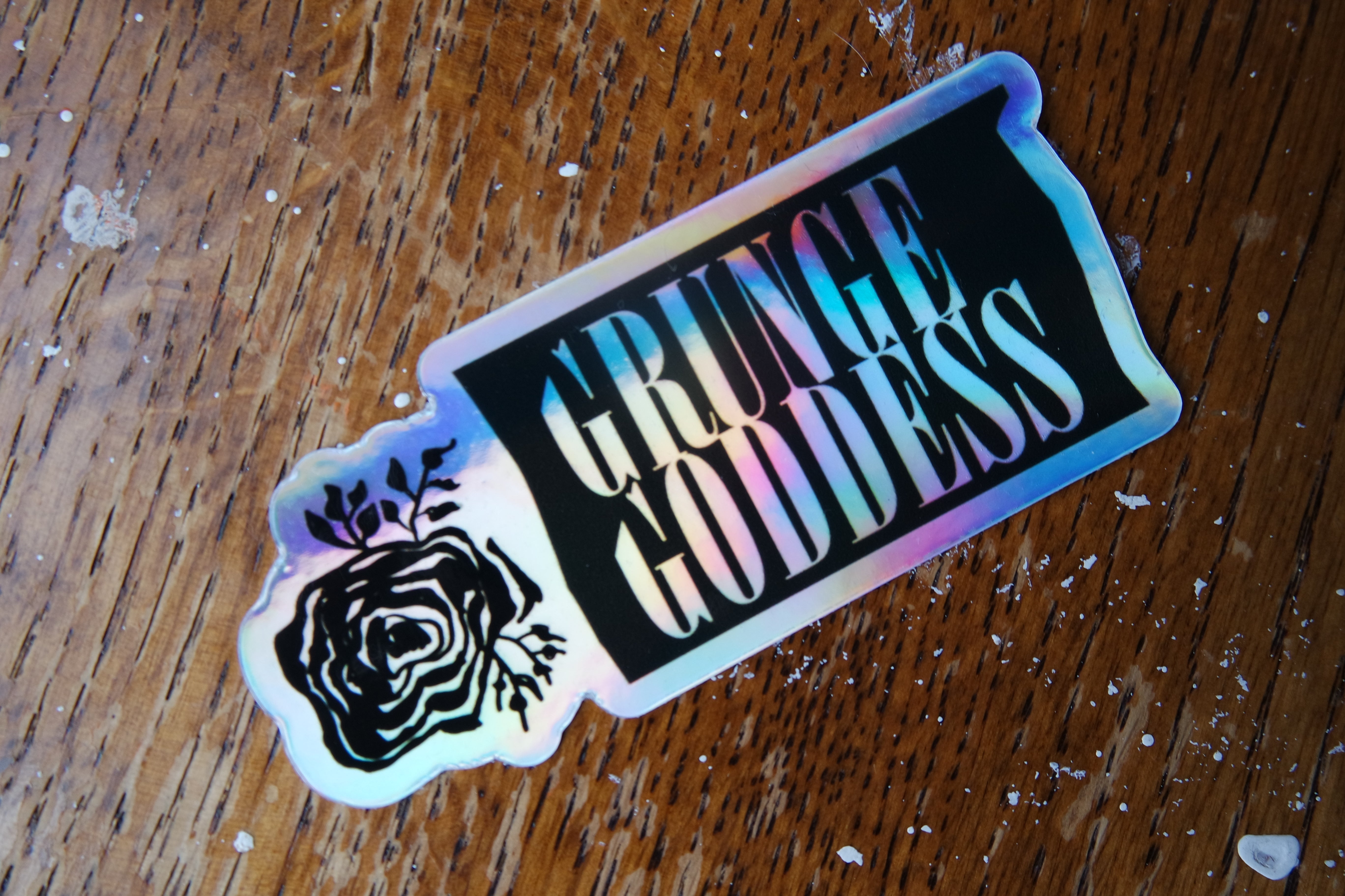 Holographic Logo Sticker