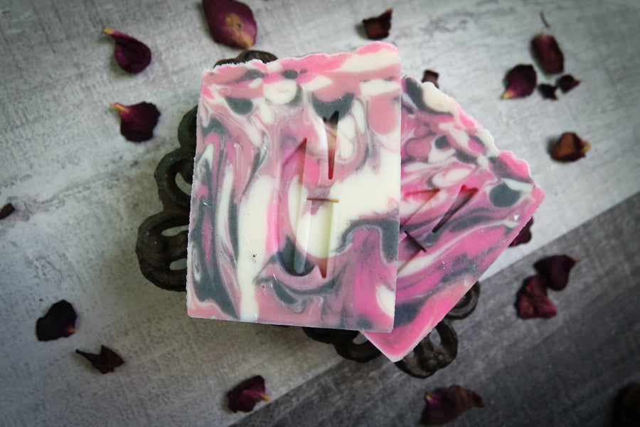 Rosewater Riot - Bar Soap With Activated Charcoal