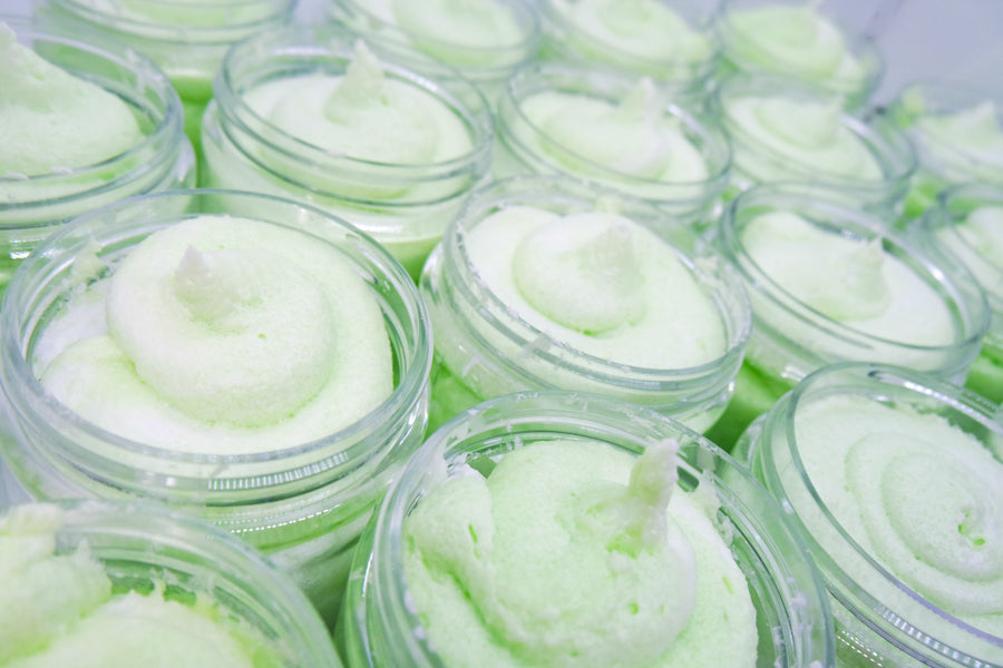 Foaming Sugar Scrubs