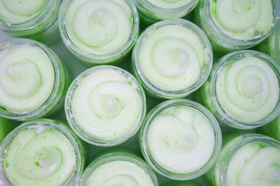 Foaming Sugar Scrubs